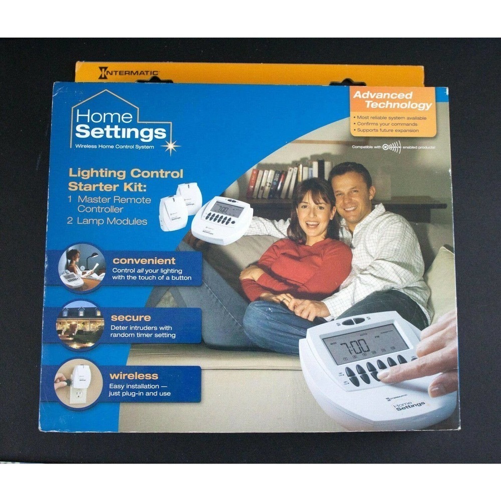 Intermatic Home Settings Wireless Home Control‎ System Starter Kit